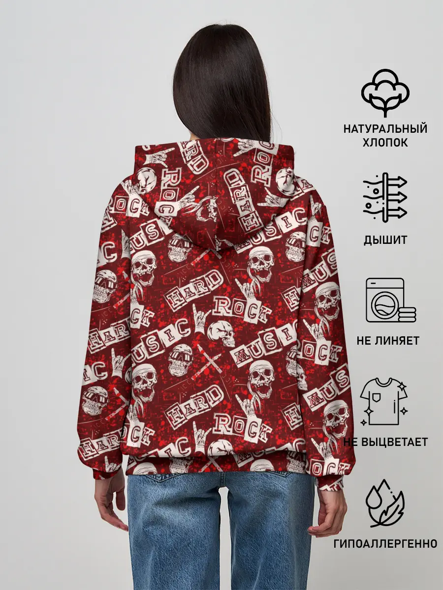 Женское худи / Hard Rock
