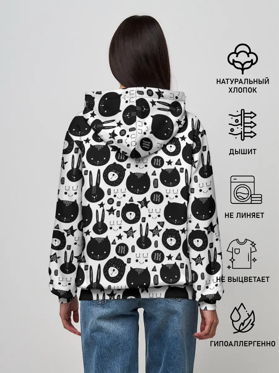 Женское худи / Мультяшки