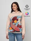 Женское худи / Японский Карп