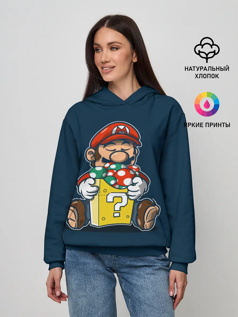 Женское худи / Марио