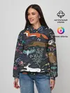 Женское худи / Звери и Природа