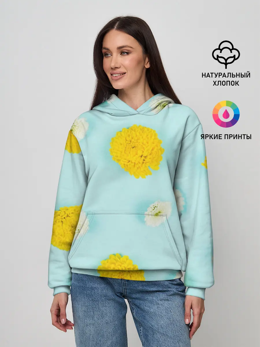 Женское худи / Одуванчики / Dandelions