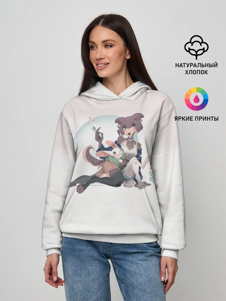 Женское худи / Джуно и Хару