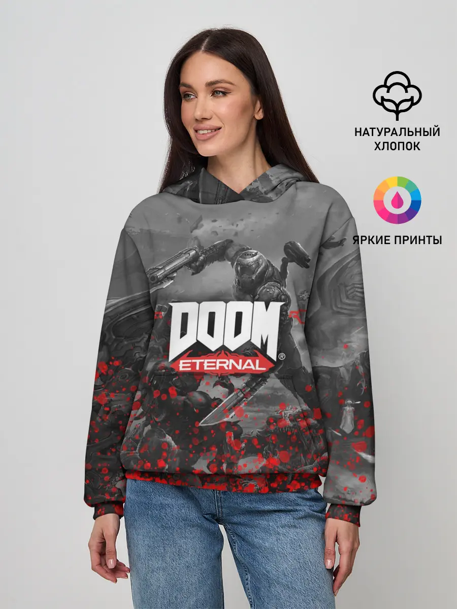 Женское худи / DOOM