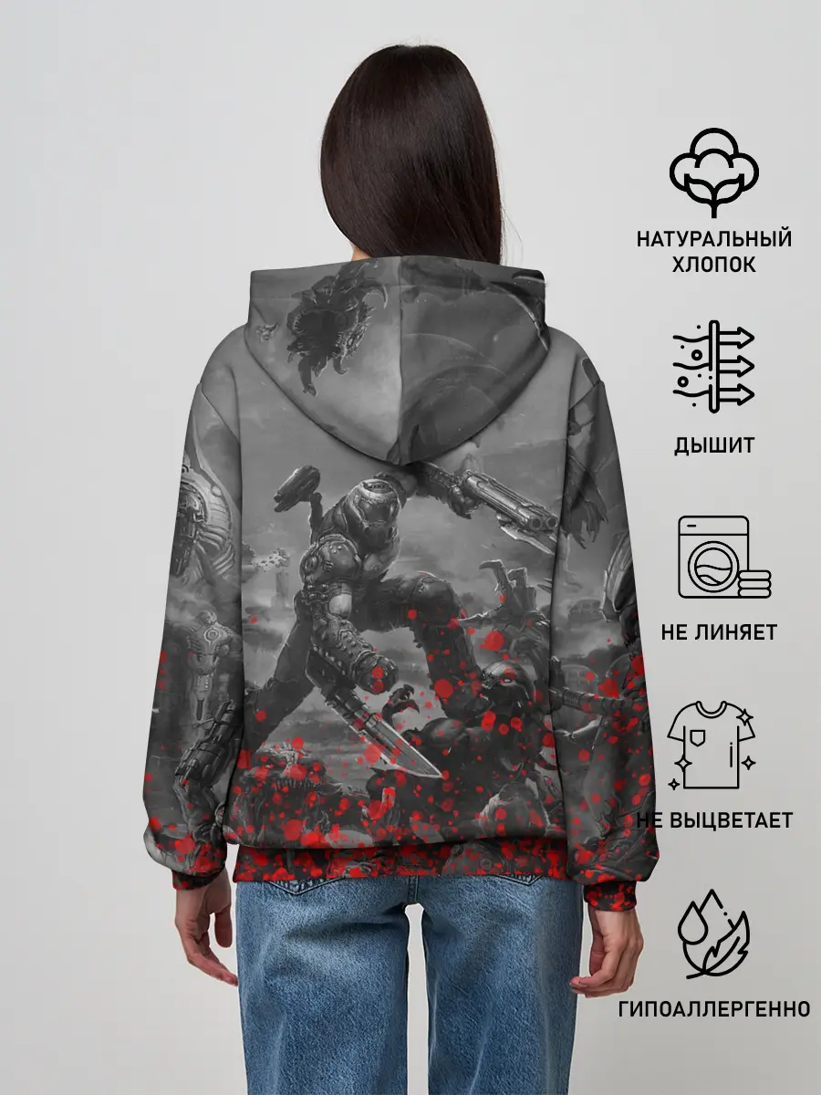 Женское худи / DOOM