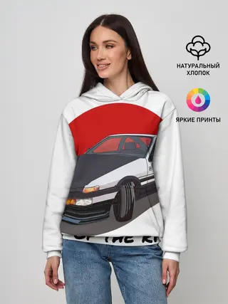 Женское худи / Land of the rising sun