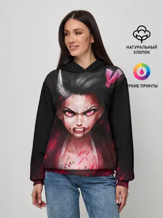 Женское худи / Незуко демон