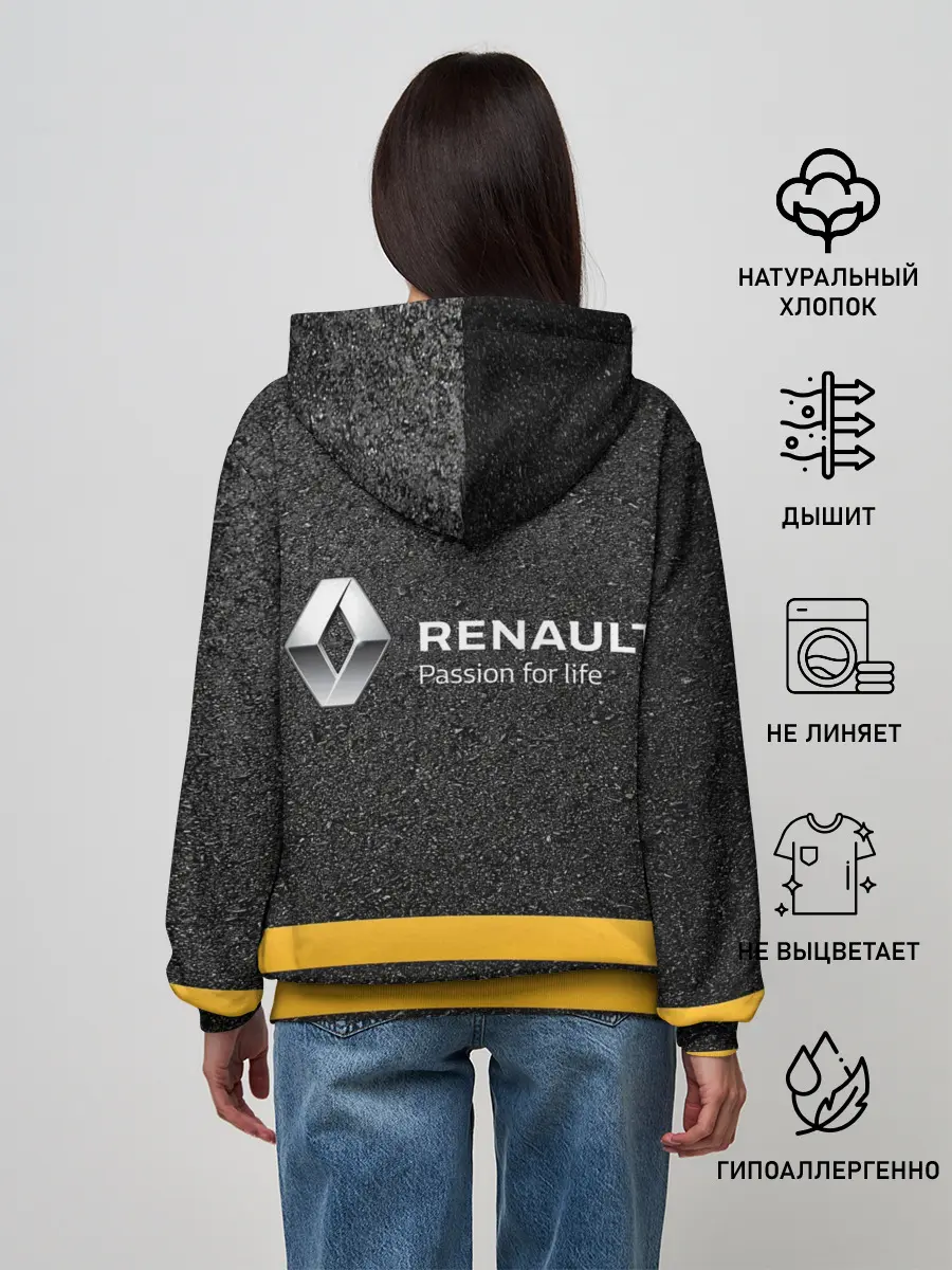 Женское худи / Renault | Passion for life