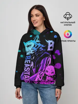 Женское худи / BEASTARS, Легоши и Хару