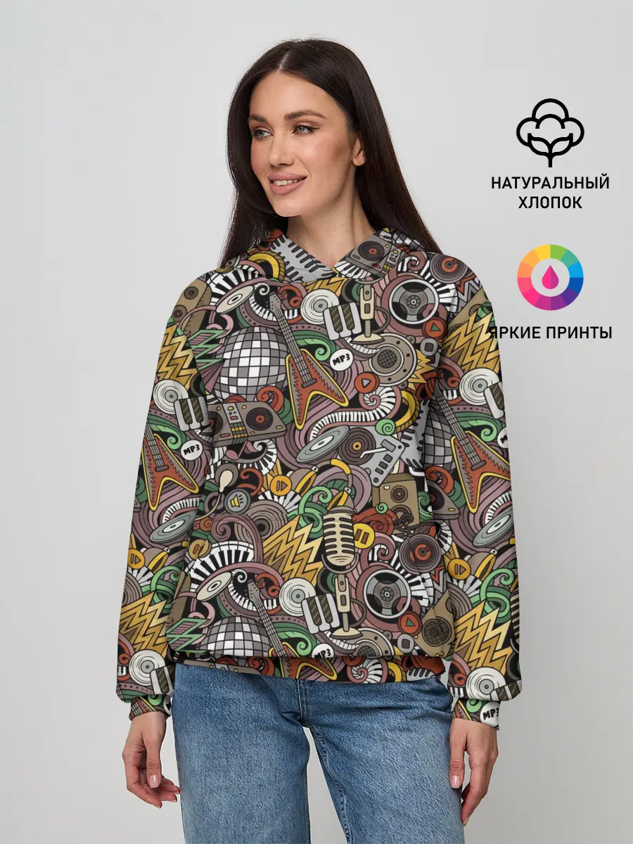 Женское худи / Музыка