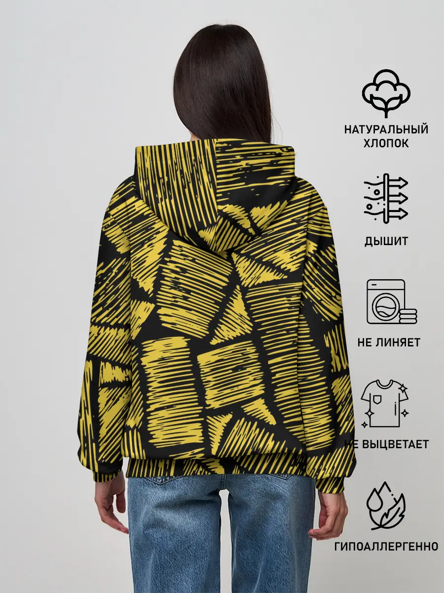 Женское худи / годзилла