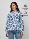 Женское худи / Бабочки / Butterflies