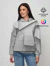 Женское худи / Осколки плитки