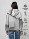 Женское худи / Осколки плитки