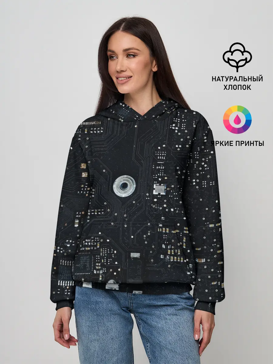 Женское худи / ИНФОРМАТИЗАЦИЯ