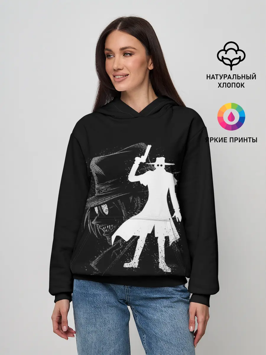 Женское худи / Силуэт Hellsing