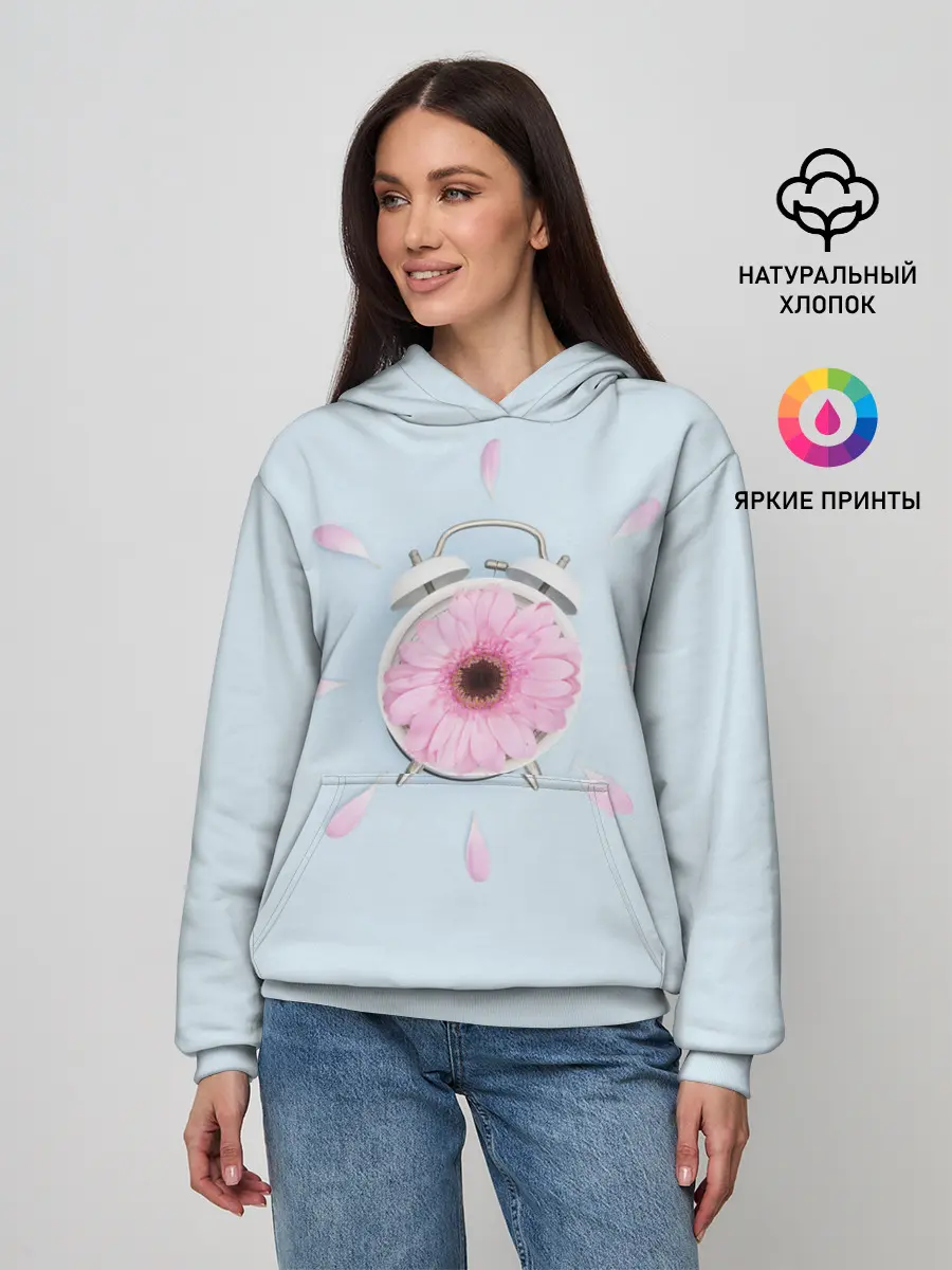 Женское худи / Будильник