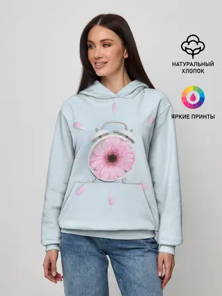 Женское худи / Будильник