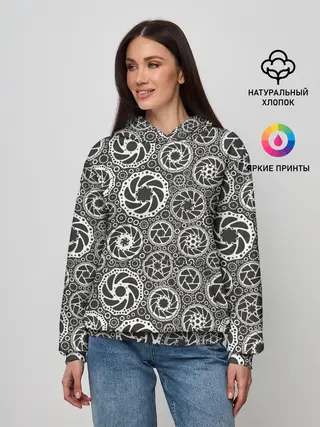 Женское худи / Детали Велосипеда