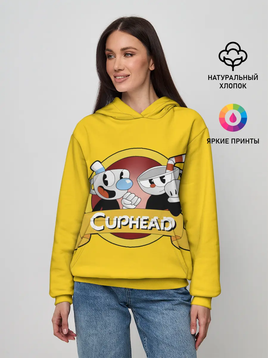 Женское худи / CUPHEAD / КАПХЕД.