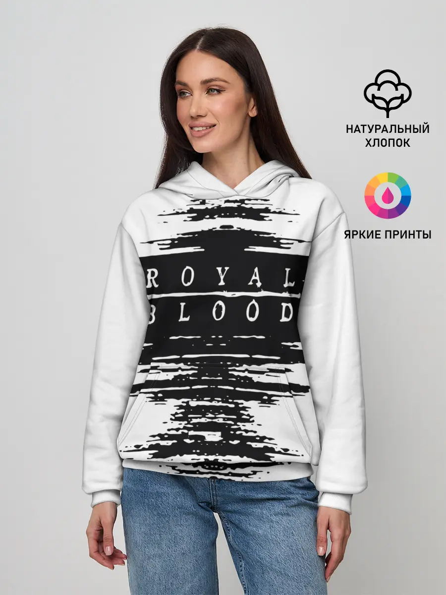 Женское худи / royal blood