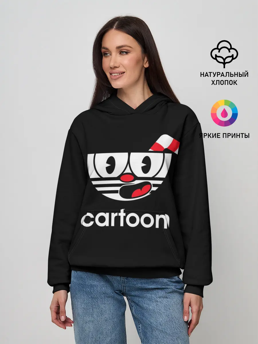 Женское худи / CUPHEAD | КАПХЕД