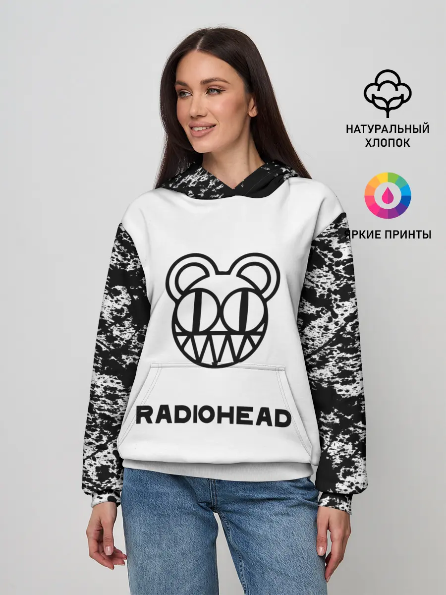 Женское худи / radiohead