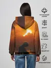 Женское худи / Берсерк закат