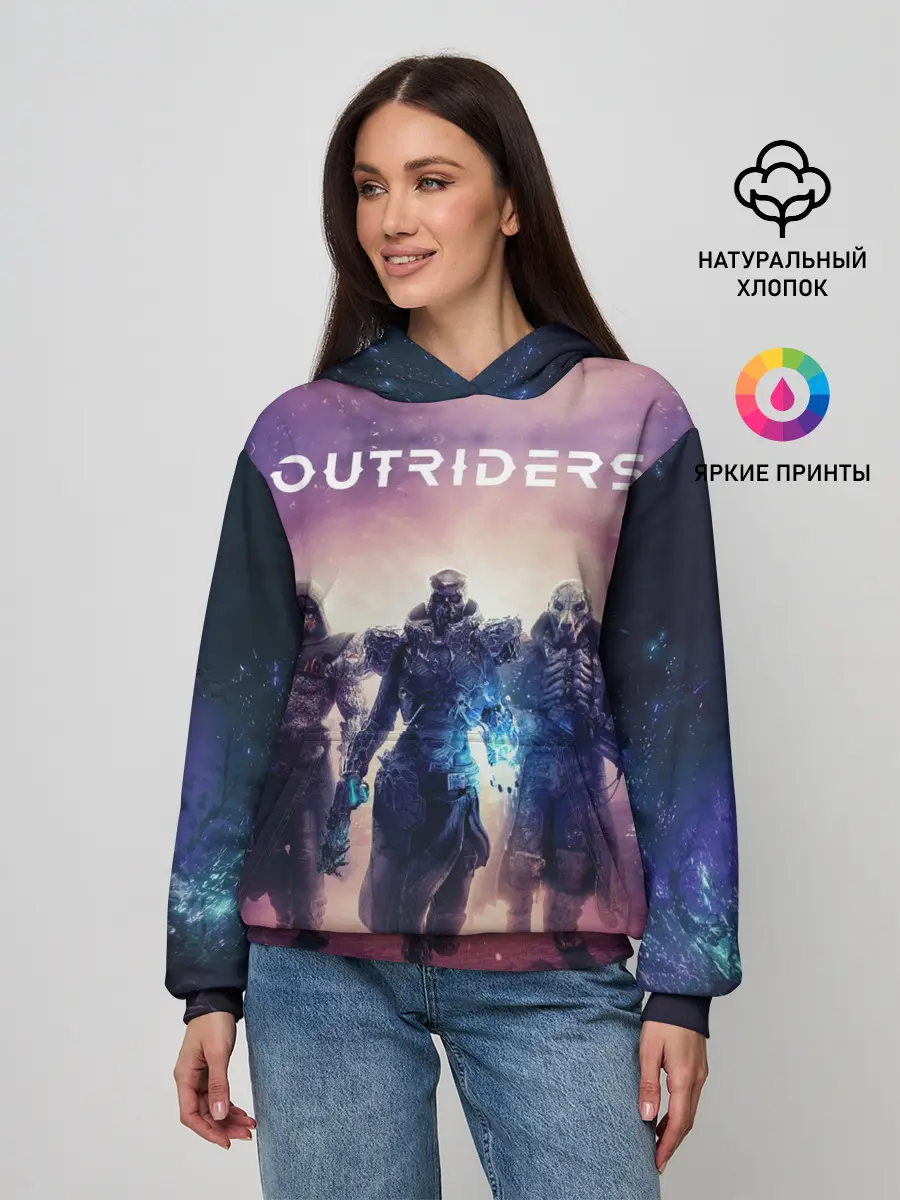 Женское худи / Outriders