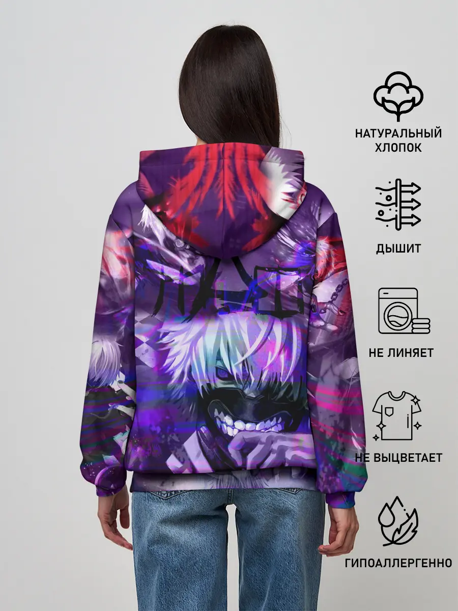 Женское худи / Ретро Рейв Гуль