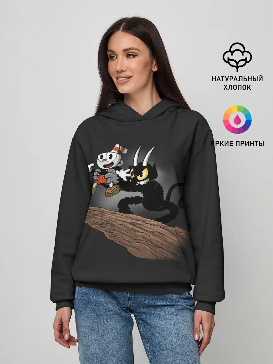 Женское худи / CUPHEAD