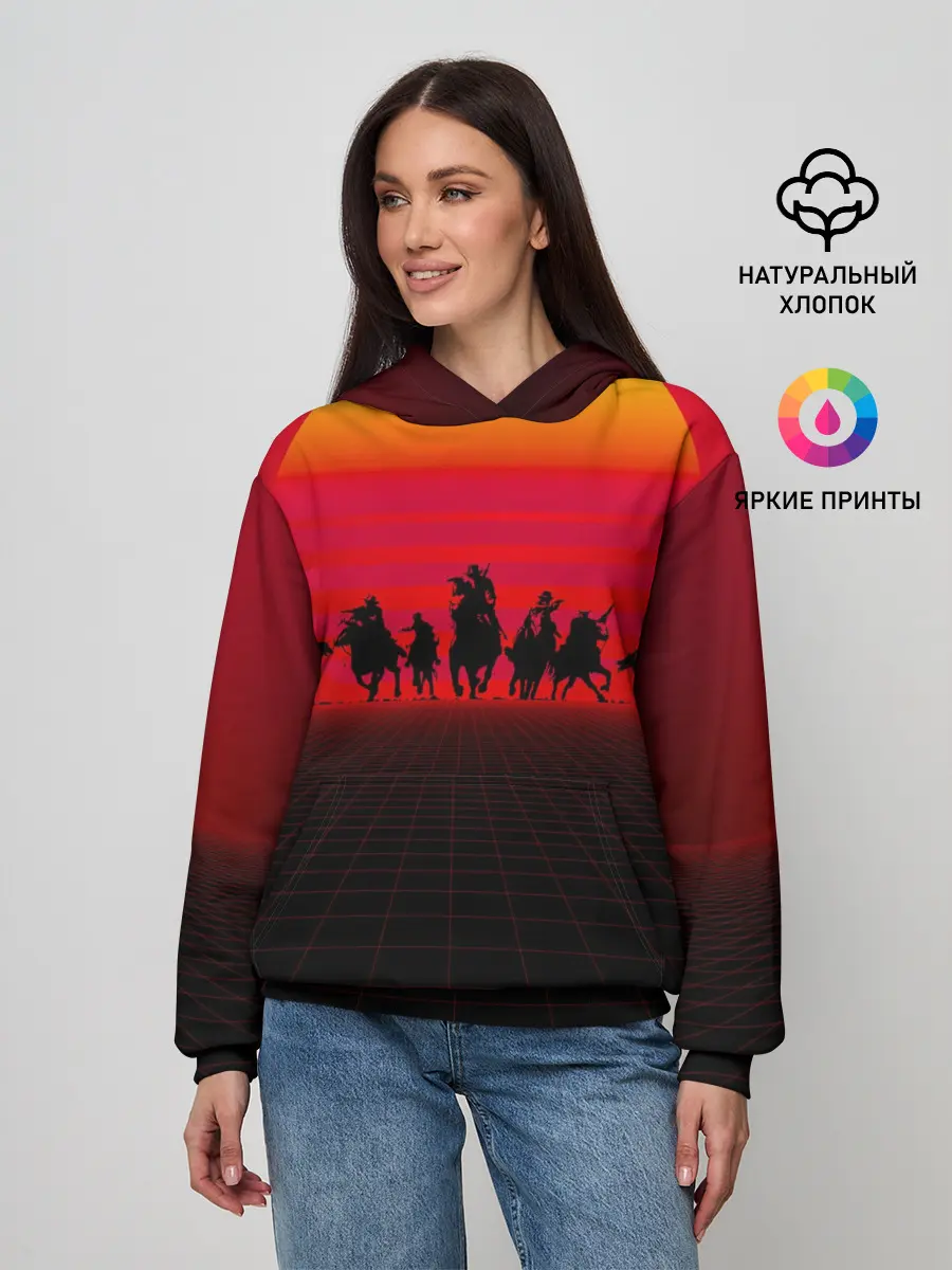 Женское худи / read dead