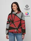 Женское худи / Треугольники