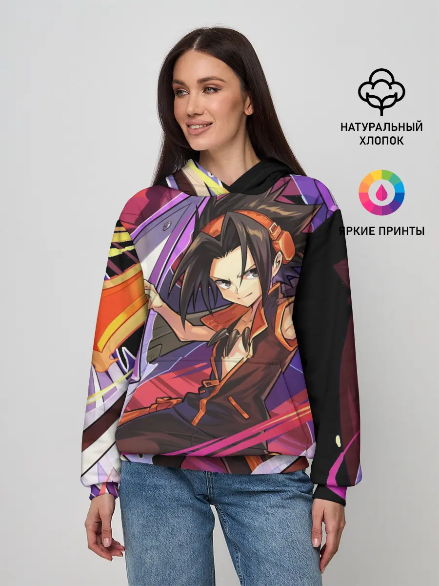 Женское худи / Шаман Кинг