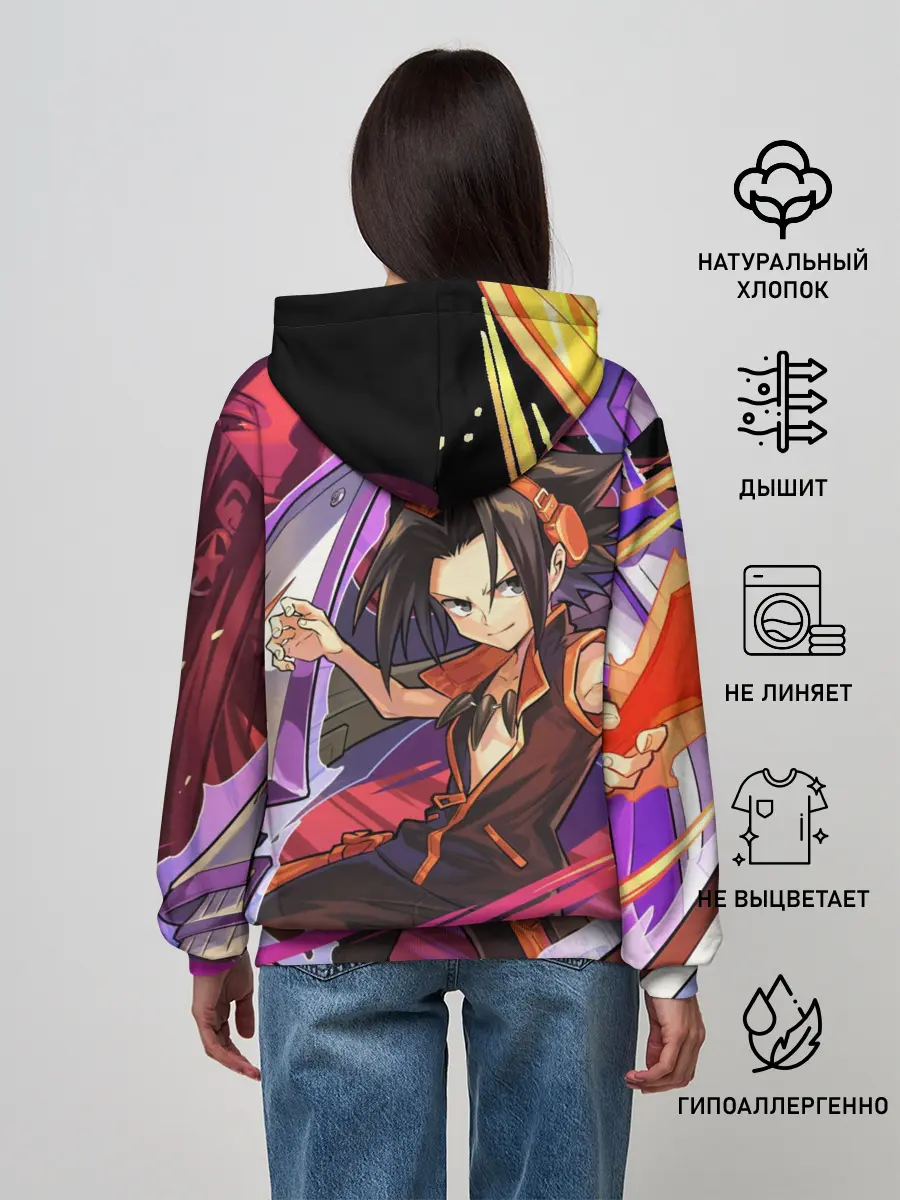 Женское худи / Шаман Кинг