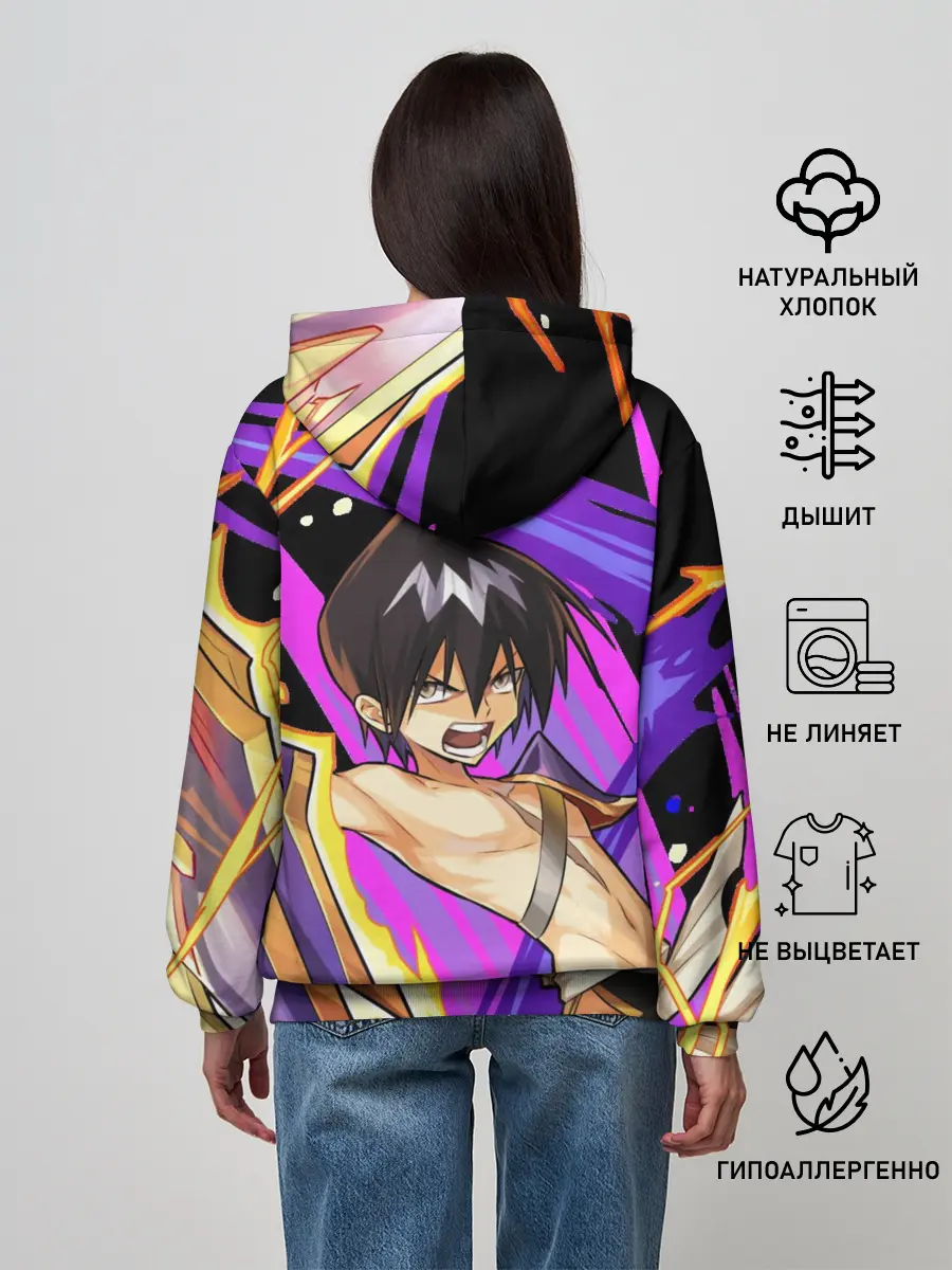 Женское худи / Шаман Кинг