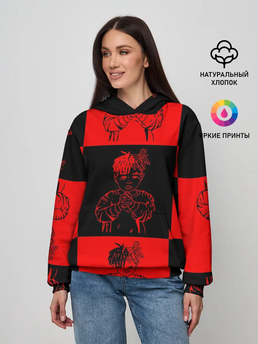 Женское худи / XXXTENTACION LOVE