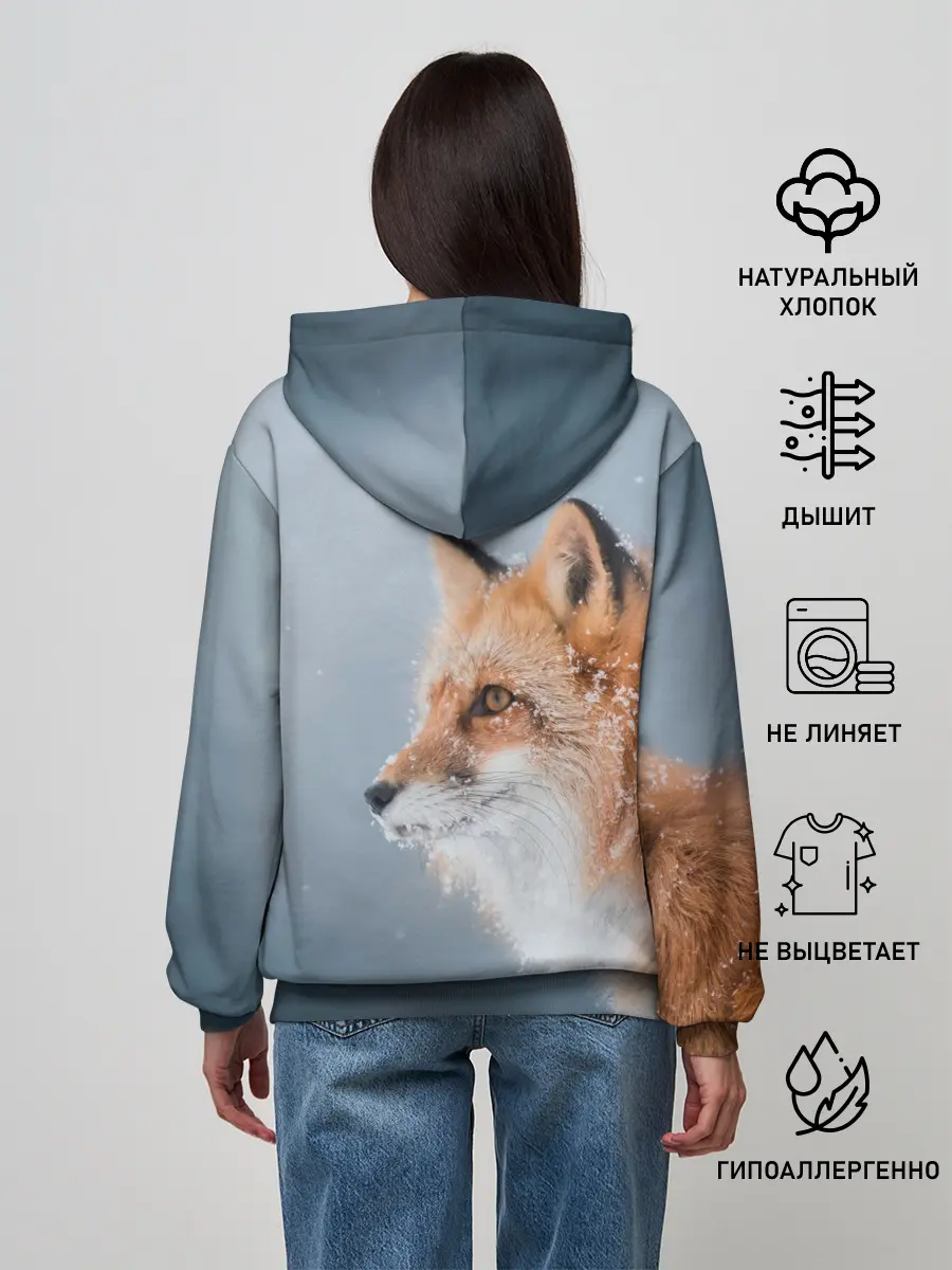 Женское худи / Лиса