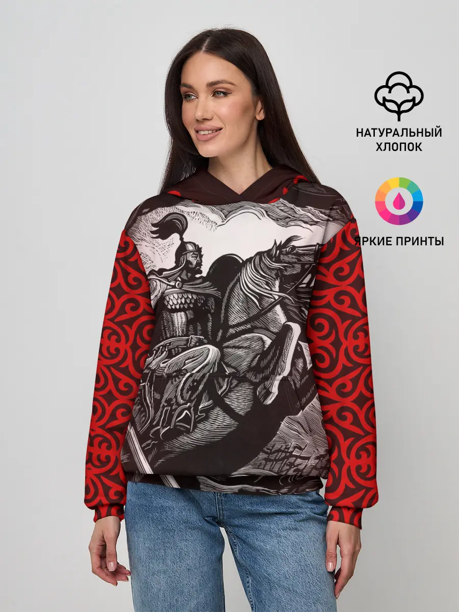 Женское худи / МАНАС Баатыр