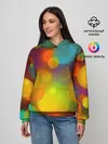 Женское худи / Цветные блики