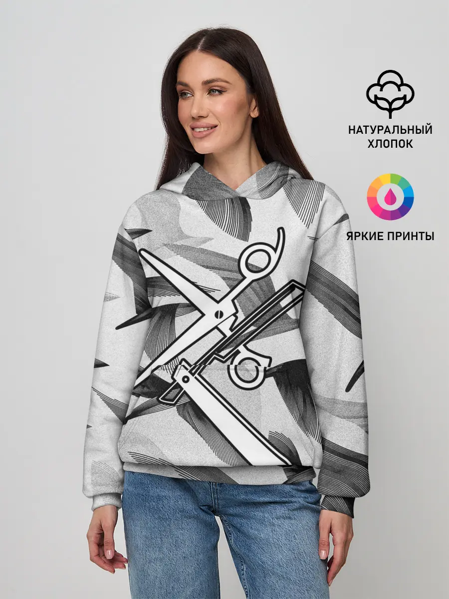 Женское худи / Барбер