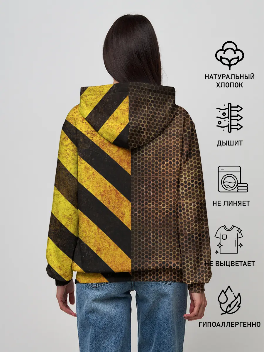 Женское худи / Metal Barrier