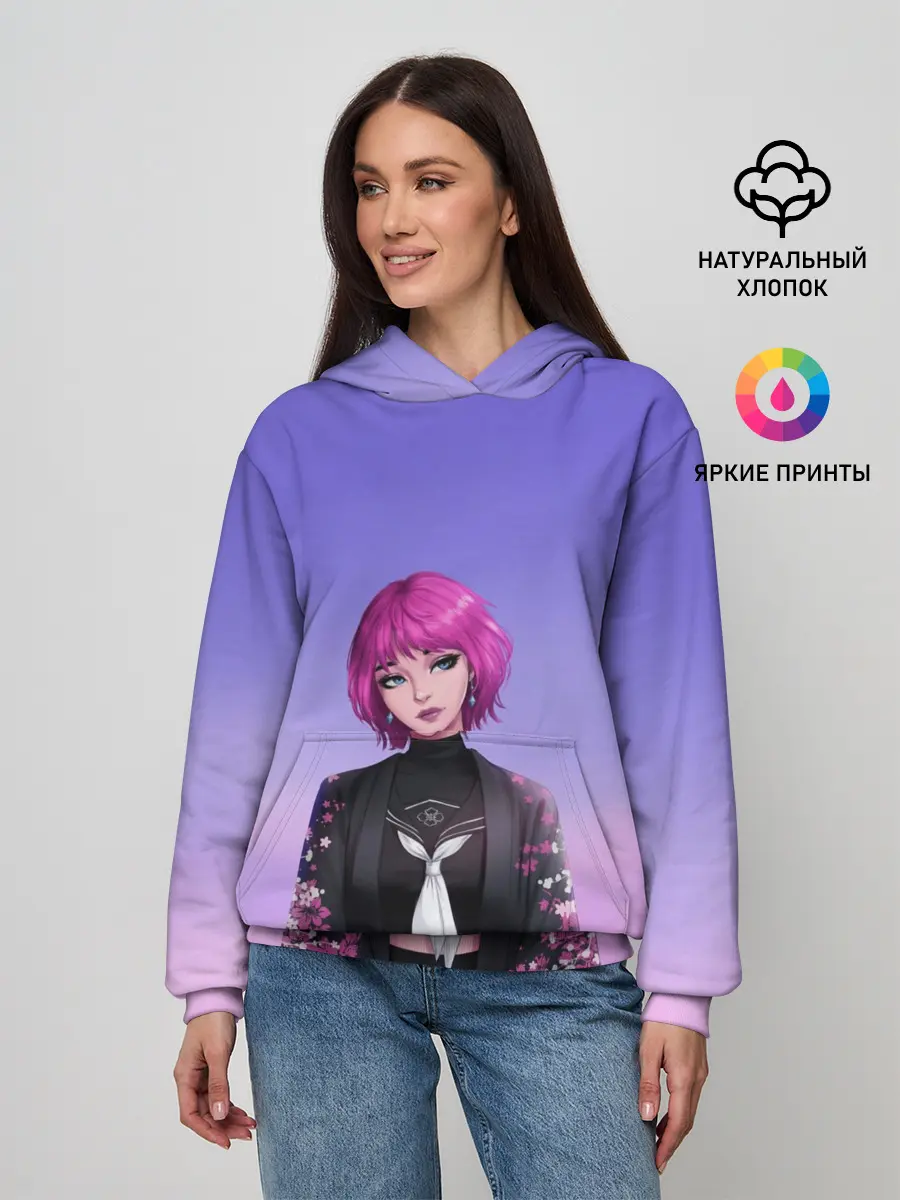 Женское худи / ANIME GIRL