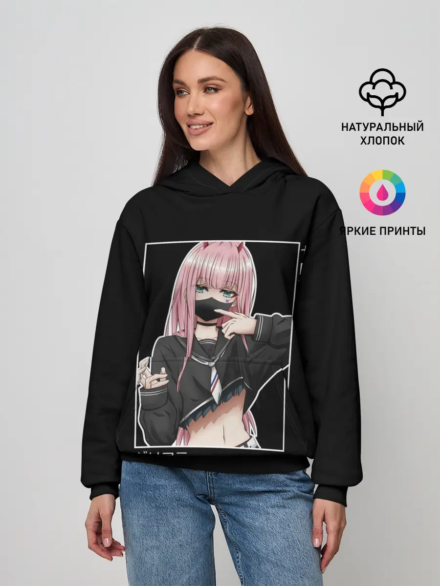 Женское худи / Zero Two