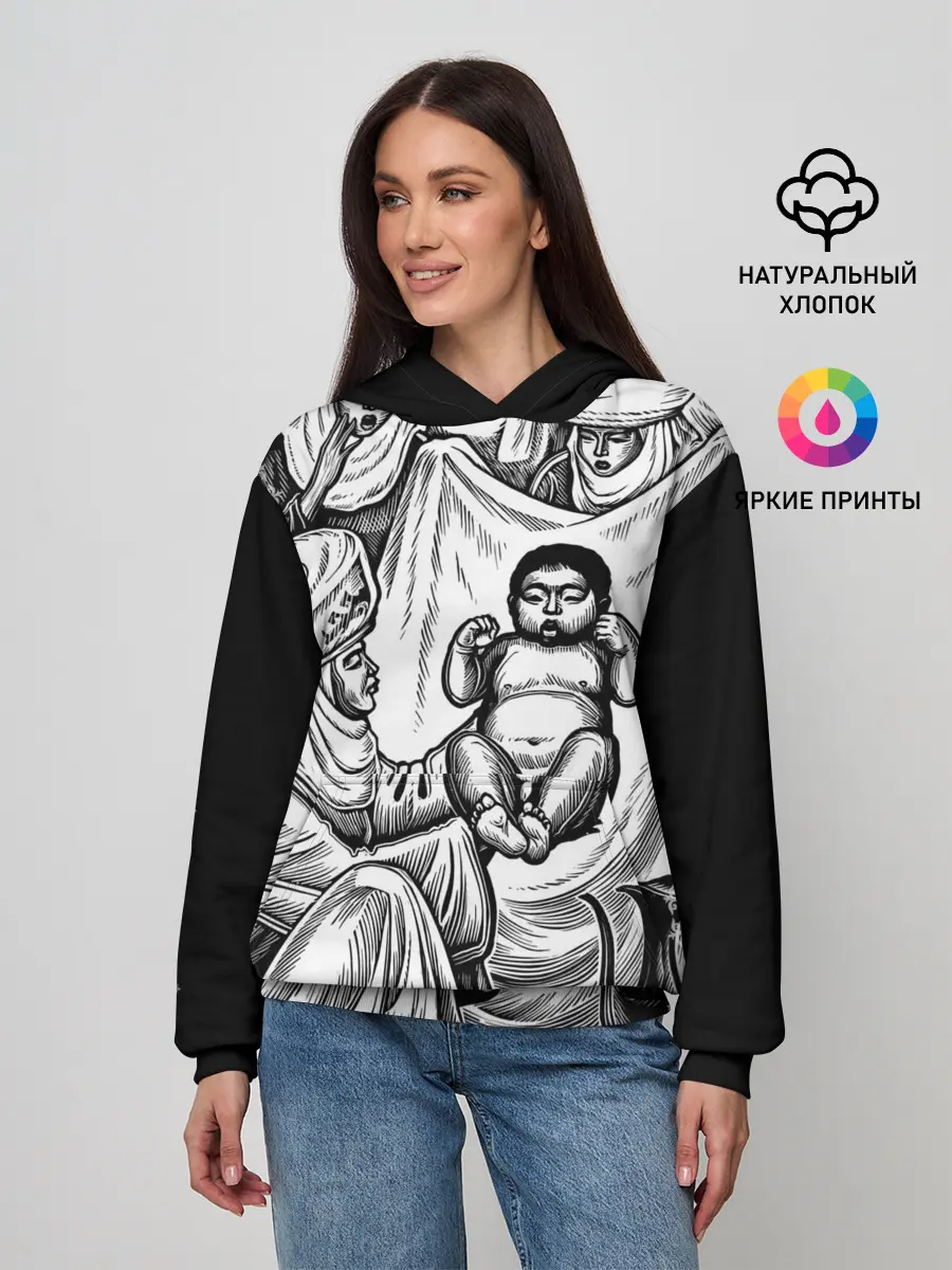 Женское худи / Манас Баатыр