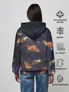 Женское худи / Котик в космосе