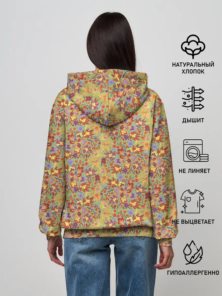 Женское худи / Волшебный лес.