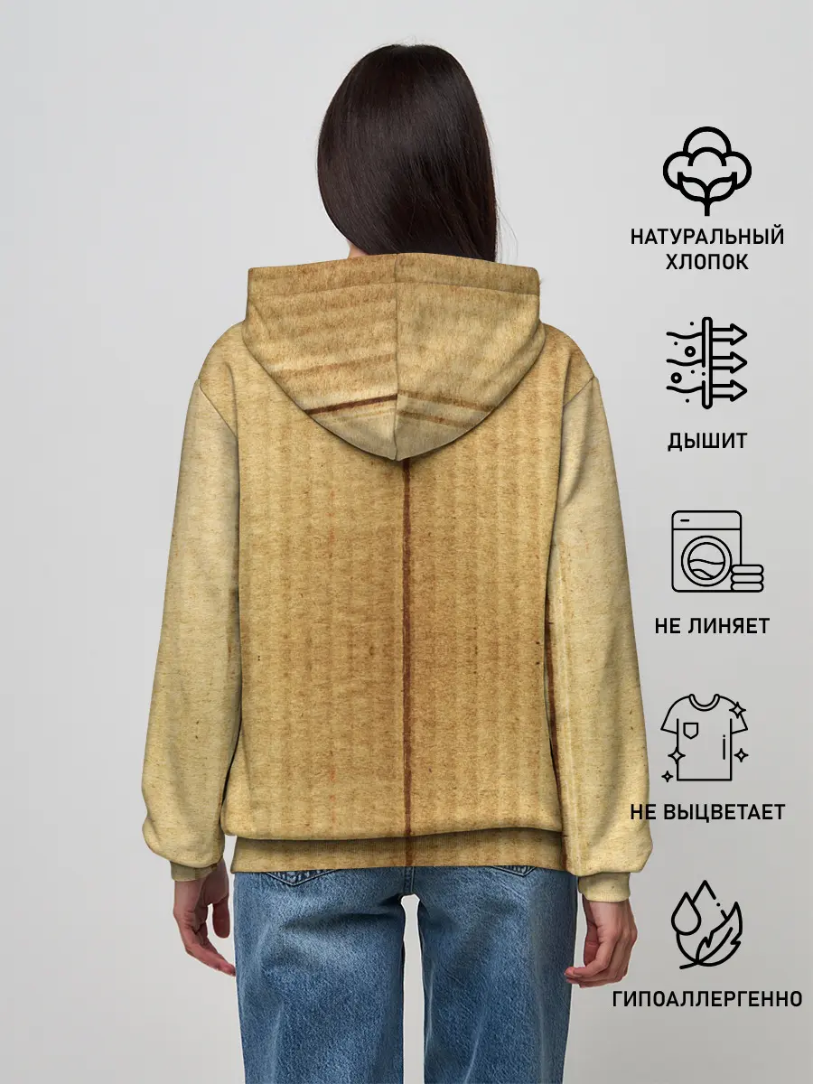 Женское худи / Картон