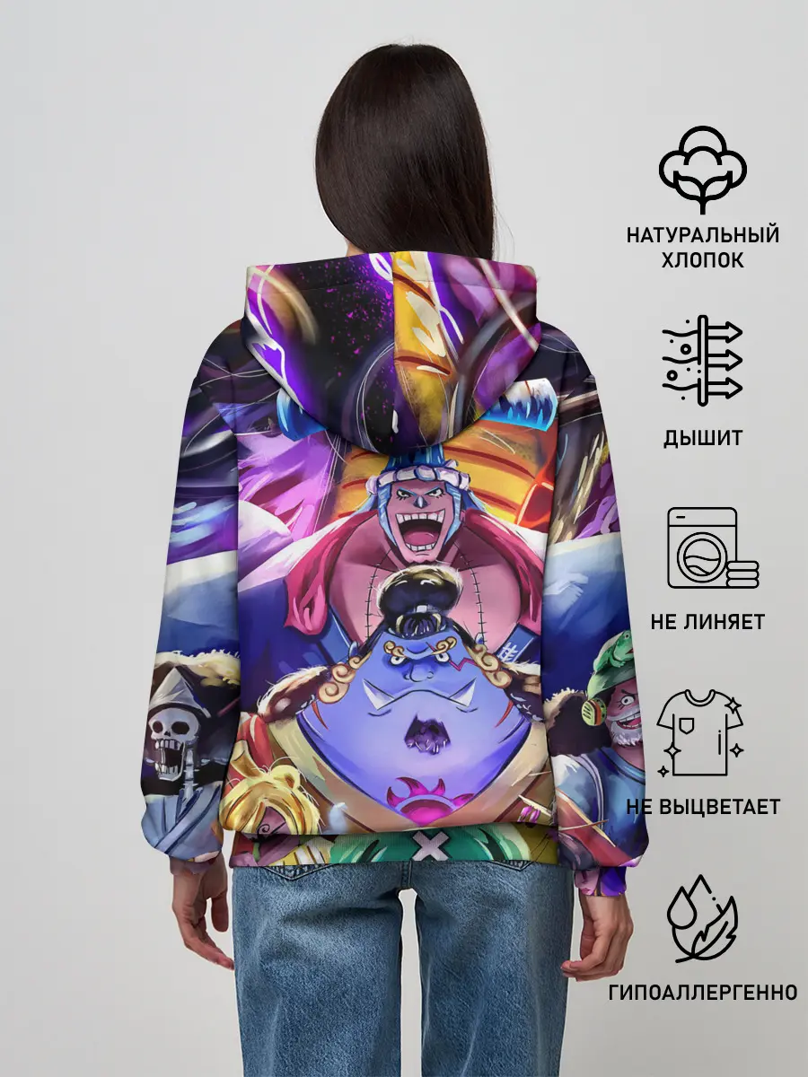 Женское худи / ONE PIECE | ВАН ПИС ПЕРСОНАЖИ