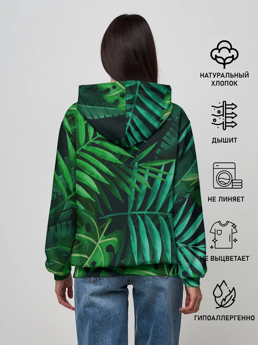 Женское худи / Сочные тропики